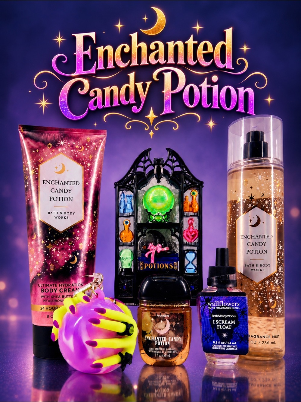 BBW Enchanted Candy Potion Halloween Witch Collector Set